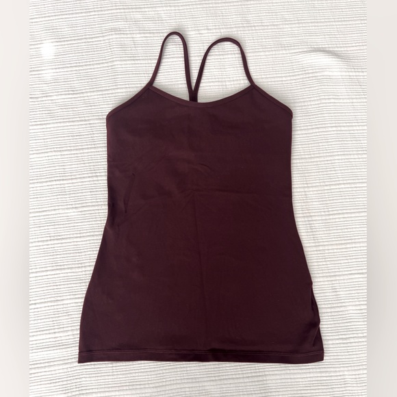 Lululemon Power Y Racerback Bra Top in “Bordeaux Drama” - Picture 4 of 4